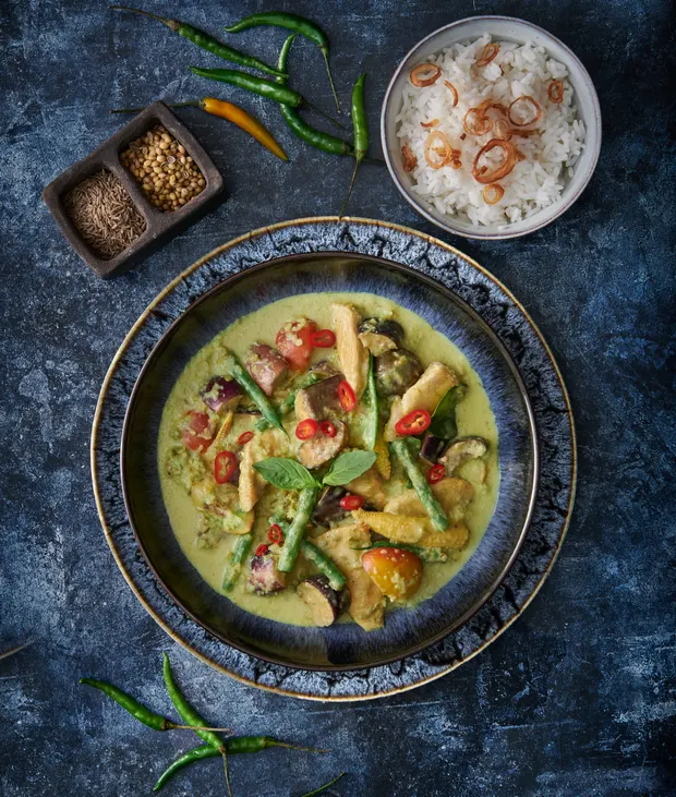 Thai green curry